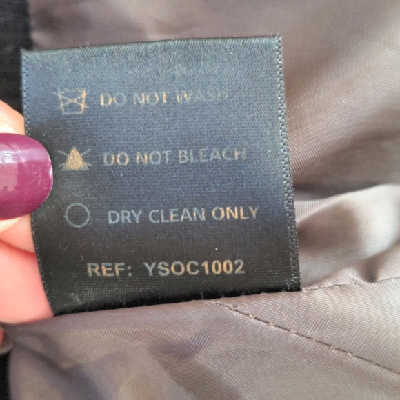 IMPROVD Fitted Blazer jacket tuxedo wool blend Funnel neck classic - Picture 14 of 16